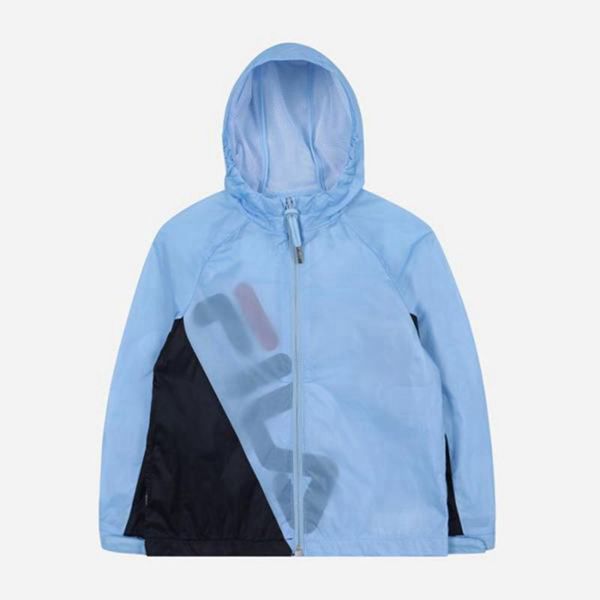 Fila Bunda Detske Modre - Pisa Windbreaker Vypredaj - Slovakia 25463-SMEB